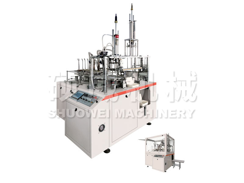 SW-ZT750E 全自動單雙格牛皮餐盒設備
